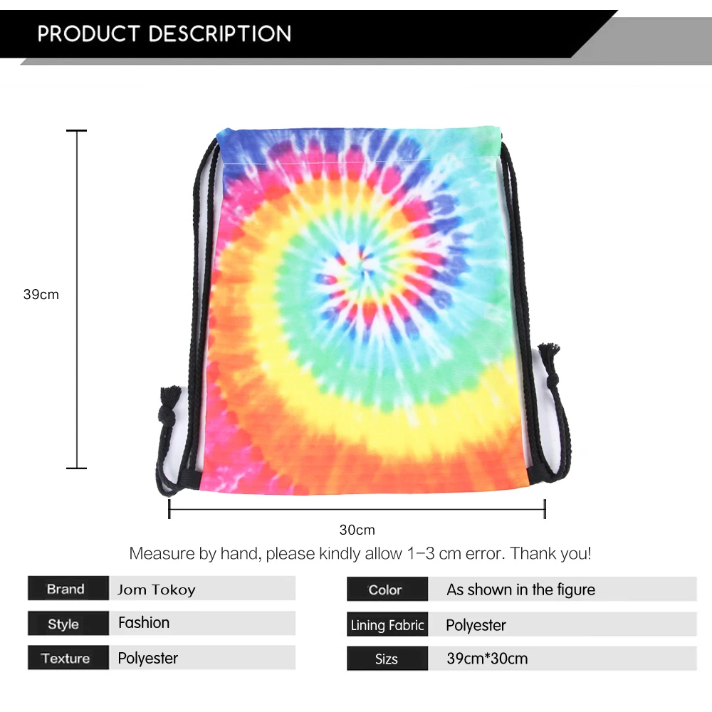 2016 new fashion Women Geometric patterns Backpack 3D printing travel softback  mochila drawstring bag School girls backpacks
