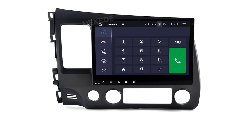 Clearance Mekede 10.1 Inch 2Din Android 9.0 Car Radio Quad-Core HD 1024*600 Tochscreen GPS Multimedia Player For 2006-2011 Honda Civic 15