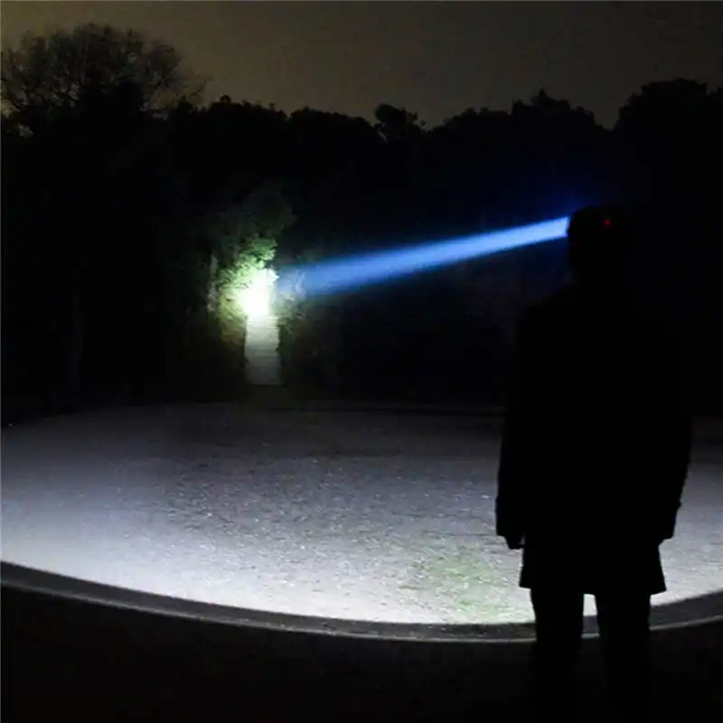 30000LM 6 Modes 5x XM-L T6 led flashlight 18650 Headlamp Head Light Torch lanterna led recarregavel led flashlight head #4A27 (7)
