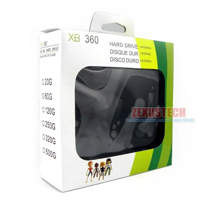 Hard Drive HD Case For XB XBOX 360 SLIM HDD Game Accessory