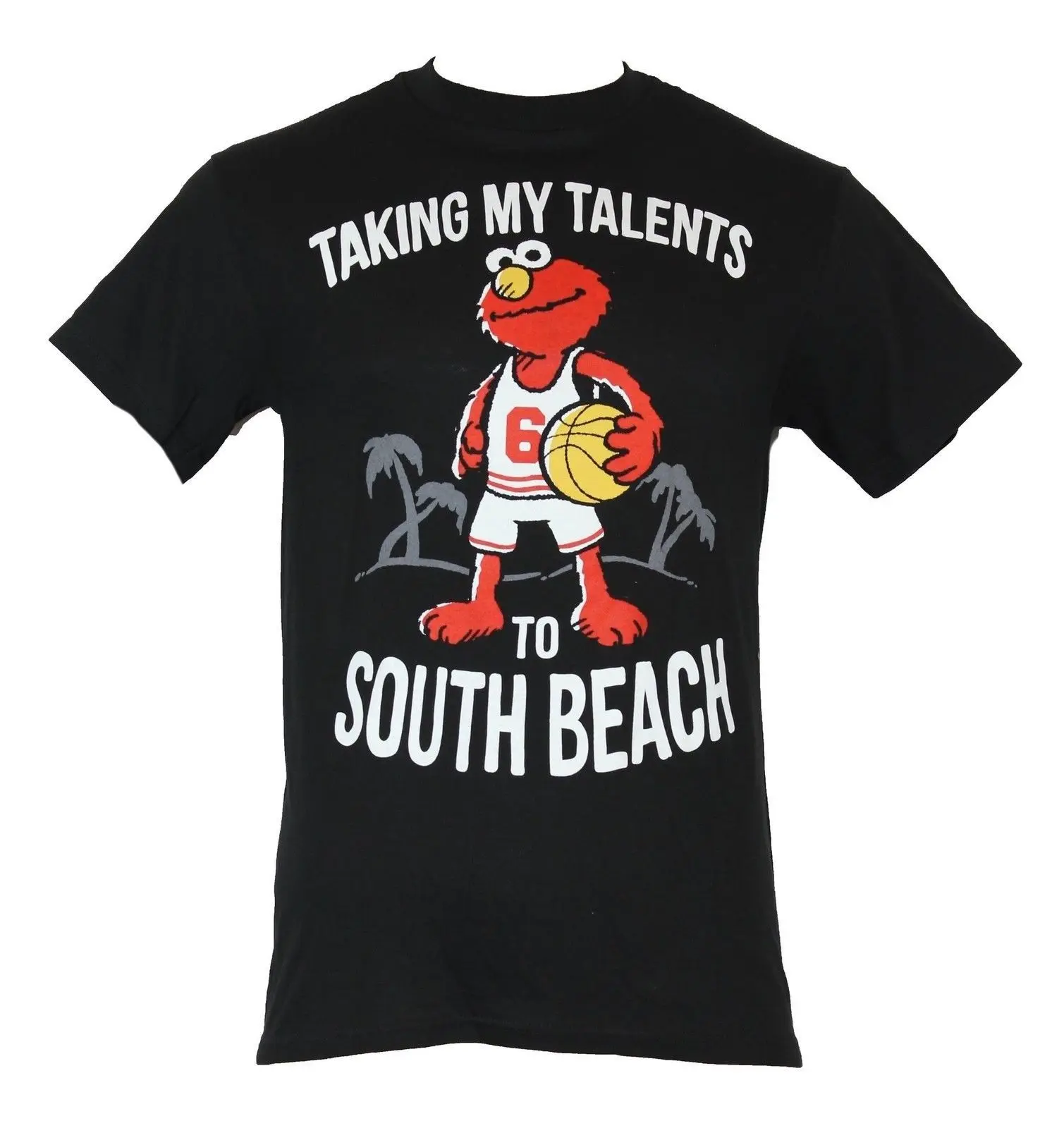 Мужская футболка с персонажами из мультфильмов Taking My Talent To South Beach унисекс