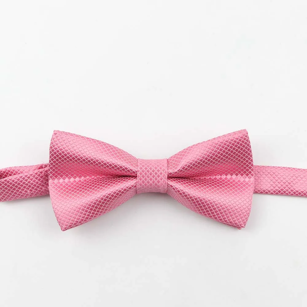 Однотонный комплект с галстуком-бабочкой для родителей и детей, очаровательные детские домашние животные, шикарные Семейные Сатиновые вечерние бантики, свадебный дизайн, милый аксессуар бабочка - Цвет: Children 3