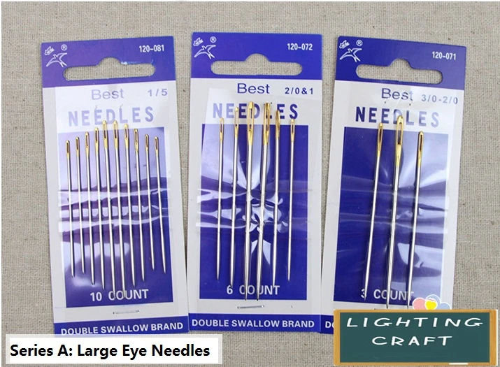 Specialty upholstery Needles For Leather Cross Stitch Metal Frame Carpet Thick Fabric Tapestry Patchwork Quilting Diy Craft