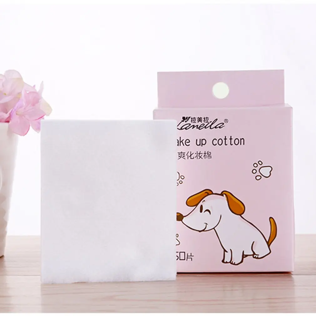 

Non-woven Soft LAMEILA Cosmetic Cotton Makeup Remover Pads Facial Cleansing Cosmetic Cotton For Face Absorbing Cotton