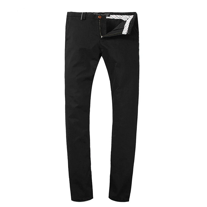 Winter style pants men casual full length pants sl...