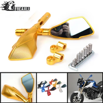 

Universal Motorcycle Mirror Rear View Side Mirrors Rearview Mirror For HONDA KAWASAKI YAMAHA KTM DUCATI APRILIA z250 z1000 z900