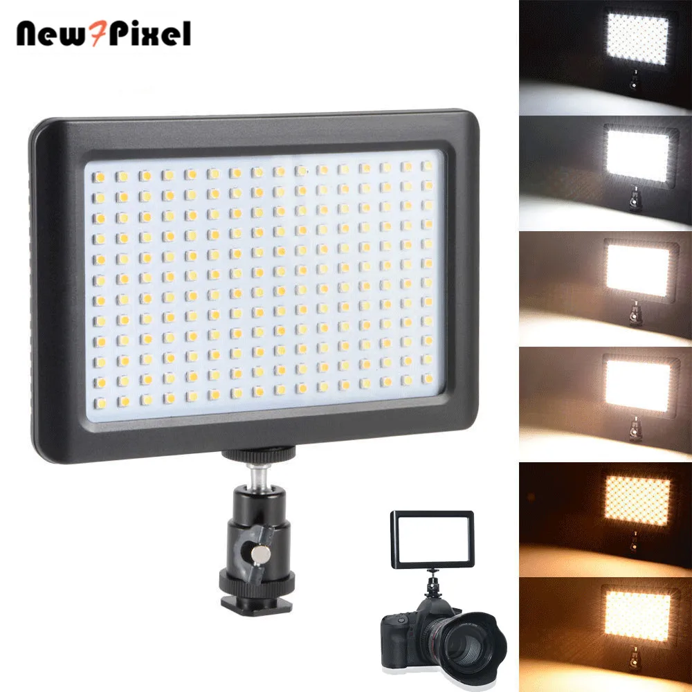 JinTu-Pad-192-3200K-6000k-Color-Temperature-LED-Video-Light-for-Canon-Nikon-Sony-DSLR-Camera