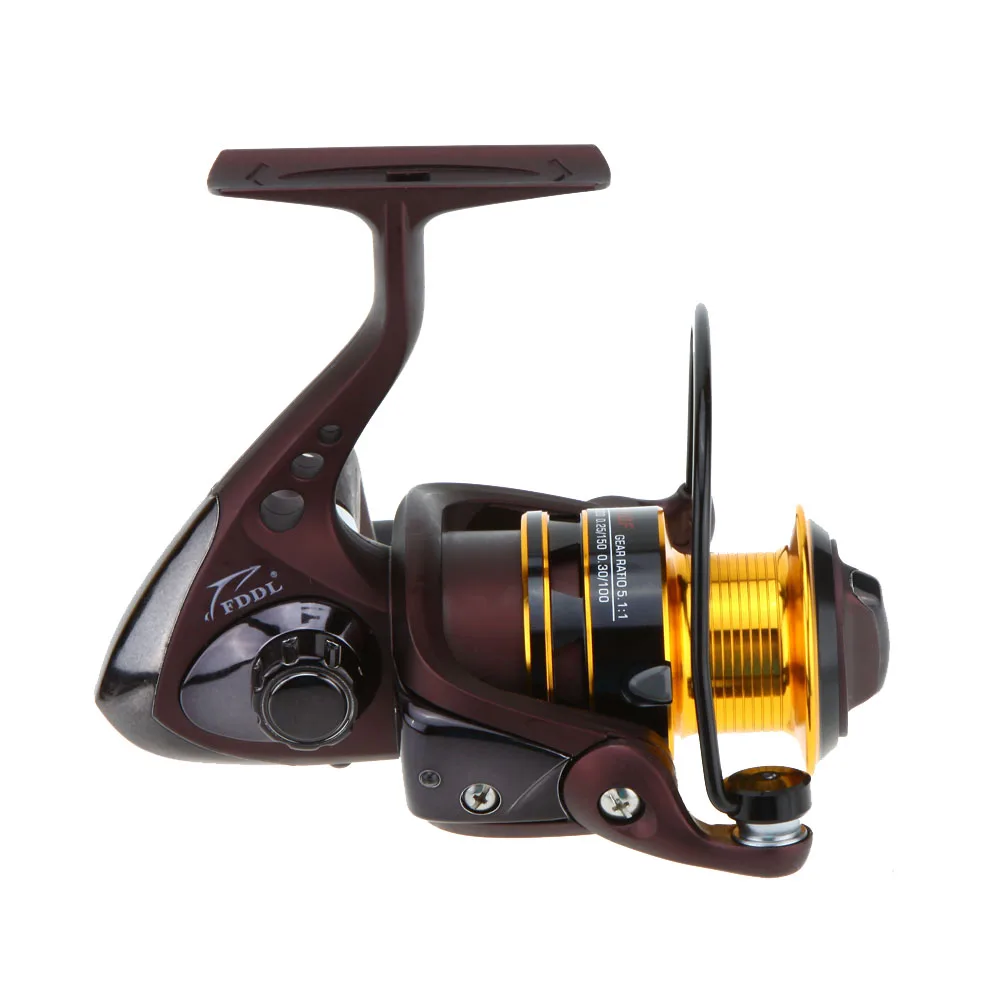 Metal Spinning Reel LED Luminous Light Fishing Reel Wheel 10+1BB Left