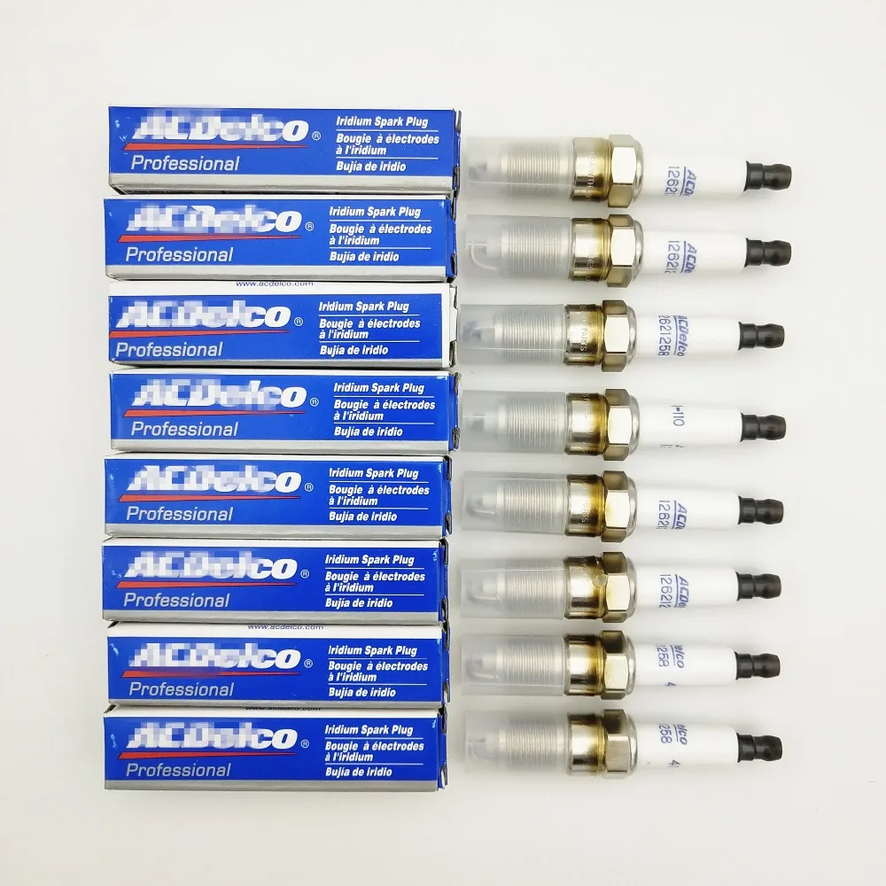 

4PCS/6PCS/8PCS Original ACDelco Iridium Spark Plug For Hummer H2 H3 H3T Pontiac Firebird G8 Grand Prix GTO OEM# 12621258 41-110