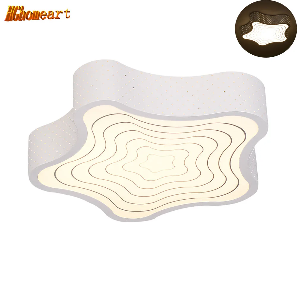 

HGHomeart Starfish LED Ceiling Light Modern Children's Room Lamp Lustre Luminaire Flush Mount Ceiling Light Fixtures Lighting