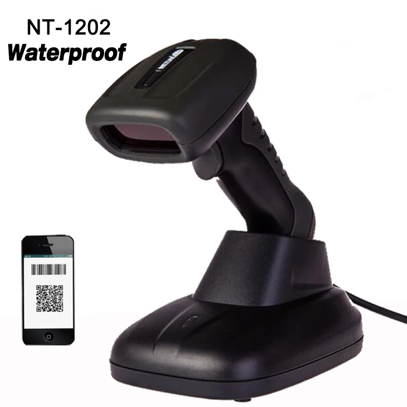 جديدة للماء 1D ، 2D السلكية USB محمول ماسح الباركود QR رمز قارئ شفرة التّعرّف للجوال الدفع شاشة الكمبيوتر الماسح الضوئي جديدة للماء 1D ، 2D السلكية USB محمول ماسح الباركود QR رمز قارئ شفرة التّعرّف للجوال الدفع شاشة الكمبيوتر الماسح الضوئي