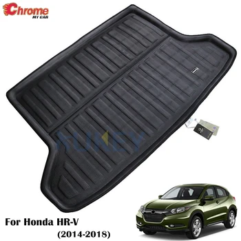 

For Honda HR-V VEZEL HRV 2014 - 2016 2017 2018 2019 Boot Mat Rear Trunk Liner Cargo Floor Tray Protector Carpet Car Accessories