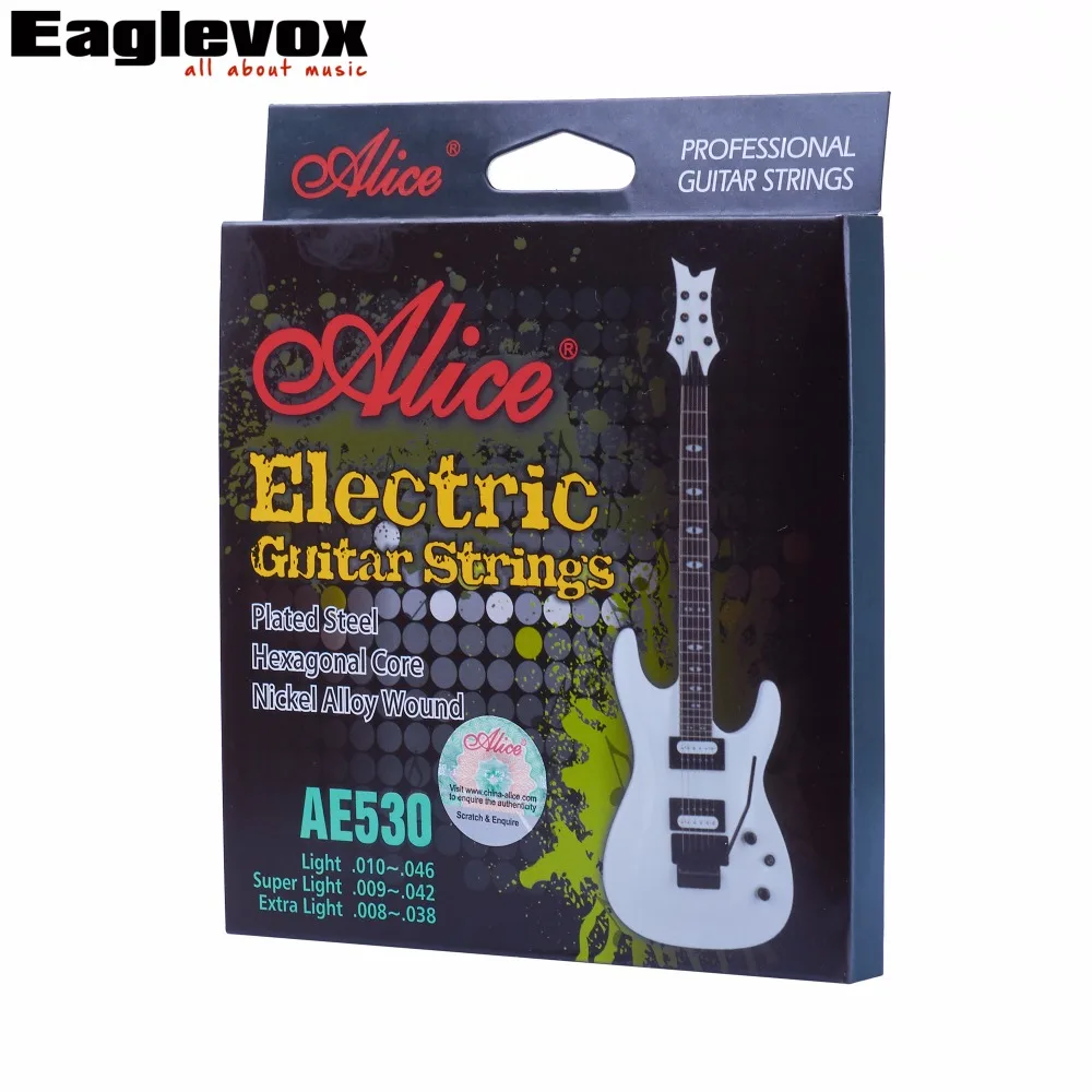 Electric Guitar Strings Plated Steel Set Coated Nickel Alloy Wound