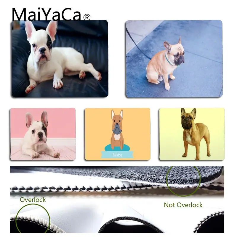 maiyaca funny pocket french bulldog mouse pad for laptop