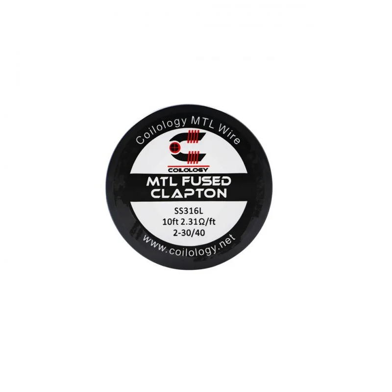 Coilology MTL Staple Coil 316SS 1.9ohm/ 2.31ohm/ NI80 heating wire 3.06ohm 10 feet for DIY vape accessory RDA RTA Atomizer Coilology MTL Staple Coil 316SS 1.9ohm/ 2.31ohm/ NI80 heating wire 3.06ohm 10 feet for DIY vape accessory RDA RTA Atomizer