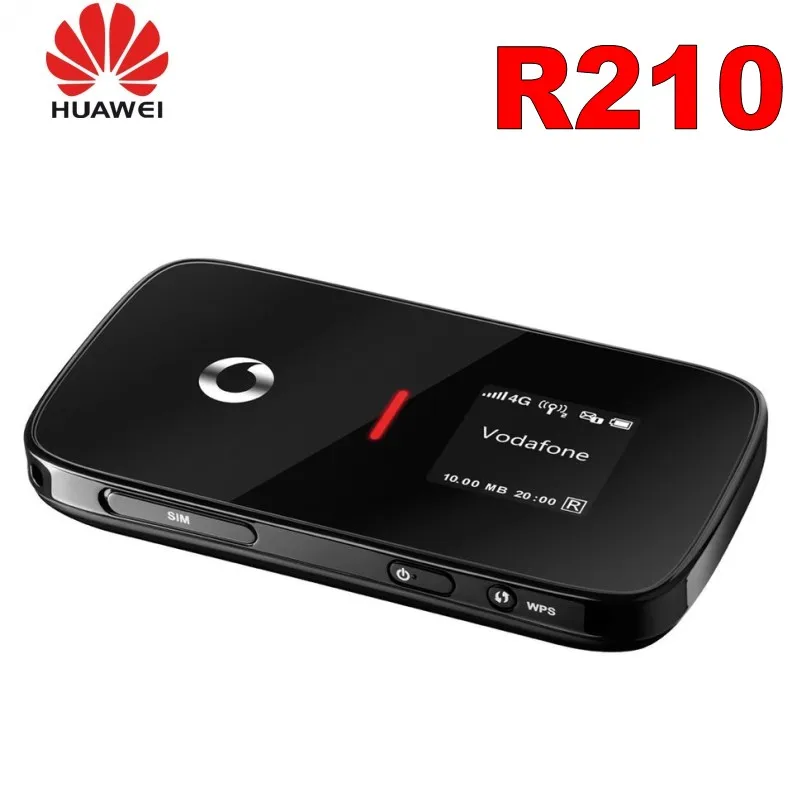 Vodafone R210 huawei E589 LTE Мобильная точка доступа 100 Мбит DC-HSPA+ MiFi точка доступа+ 4g антенна