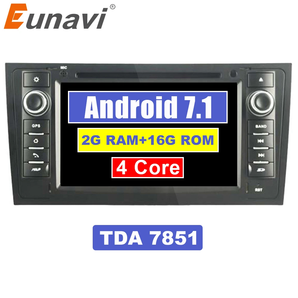 Discount Eunavi 7" Quad Core Android 7.1 Car DVD player for Audi A6 1997-2004 & Audi S6 1997-2004 & Audi RS6 1997-2004 with 1024*600 Res 0 Discount Eunavi 7" Quad Core Android 7.1 Car DVD player for Audi A6 1997-2004 & Audi S6 1997-2004 & Audi RS6 1997-2004 with 1024*600 Res 0