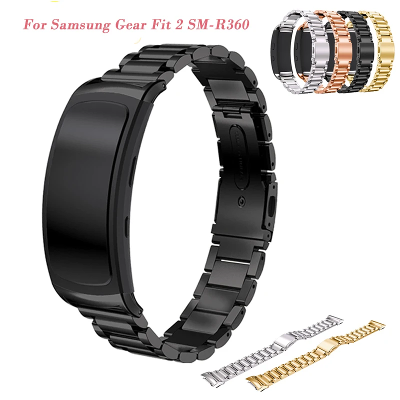 

Stainless Steel Bracelet Watch Band Strap For Samsung Gear Fit 2 SM-R360 Smartwatch Replacement Wristband for Samsung Gear fit2