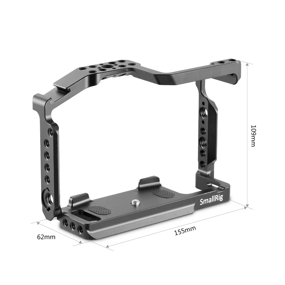 Клетка для камеры SmallRig G9 для Panasonic Lumix G9, имеет швейцарская тарелка Arca на нижней части для съемки штатива 2125