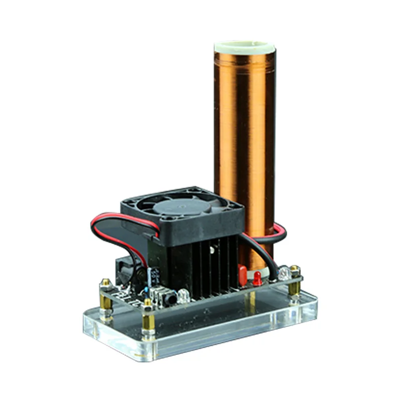 PLL SSTC Mini Tesla Coil может воспроизводить мобильную/компьютерную музыку.|Запчасти для