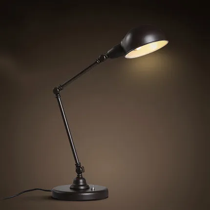 

Vintage Loft Desk Lamp Adjustable Table Lamp Retro Industrial Fixture For Home Lightings Study Room Cafe Bar Luminaria De Mesa