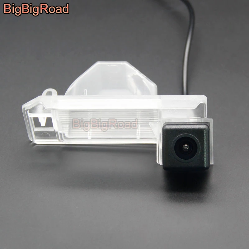 

BigBigRoad For Citroen C4 Aircross C4SUV 2012 For Peugeot 4008 2011 2012 2013 Reverse Back up Parking Rear View Camera HD CCD