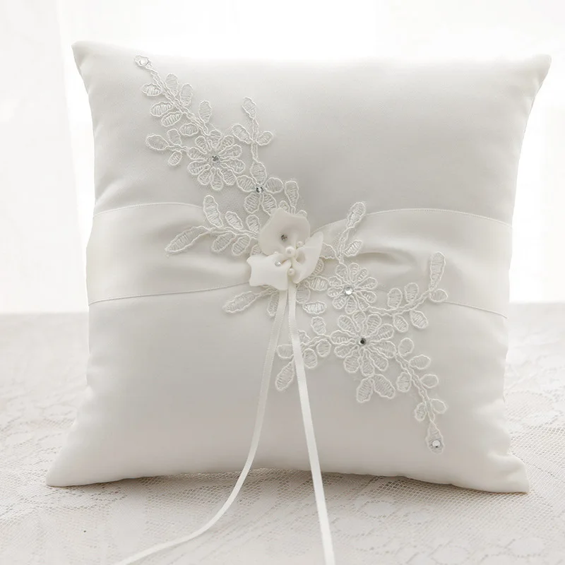 top selling wedding ring holder event party supplies ring pillow wedding accessories lace pattern handmade ring pillow - Wedding Ring Holder top selling wedding ring holder event party supplies ring pillow wedding accessories lace pattern handmade ring pillow - Wedding Ring Holder