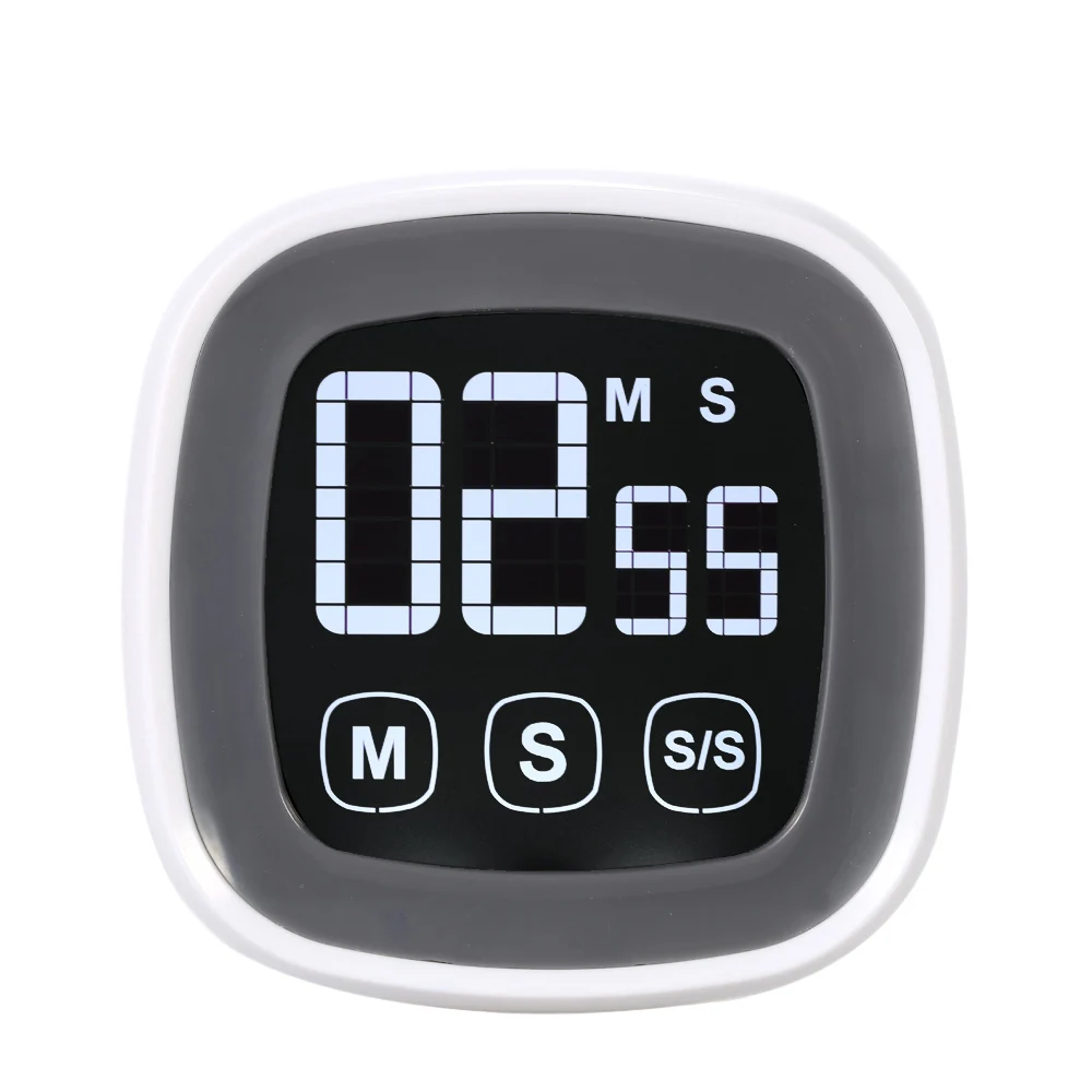 free shipping touch screen kitchen timer liquid crystal display