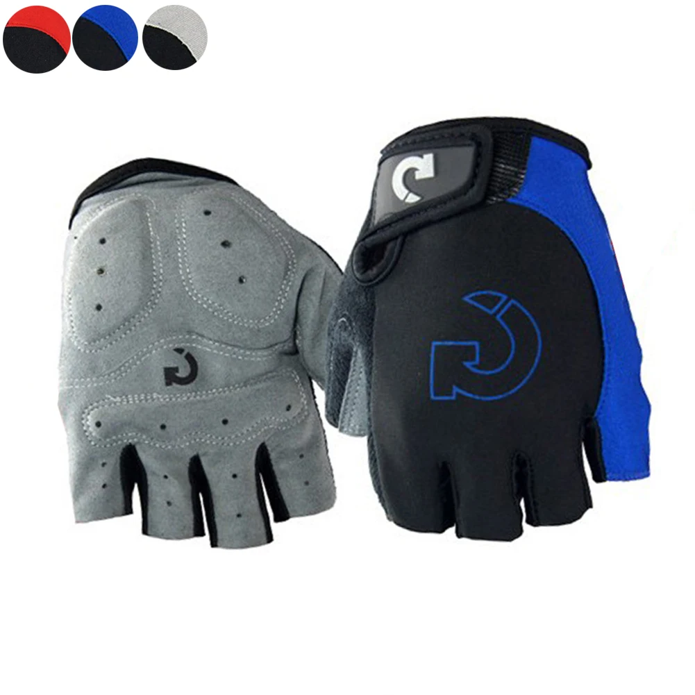 

1 Pair Cycling Half Finger Glove Anti Slip Gel Pad Motorcycle M Gloves Men Women Sports Bicycle Gloves 88 B2Cshop