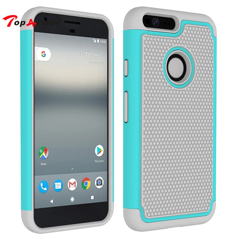 Чехол toparmor для Google Pixel XL чехол телефона резиновая подушка бампер защитный