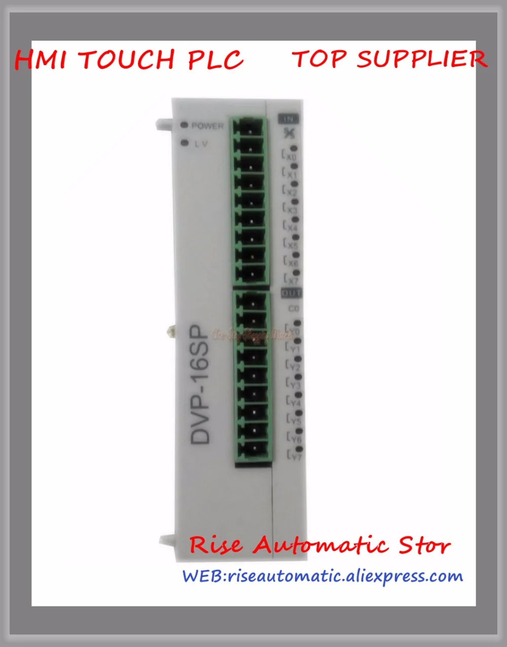 

DVP16SP11T New Original Programmable Controller PLC SS series Digital Extension Module 8-point 8DI 8DO NPN transistor