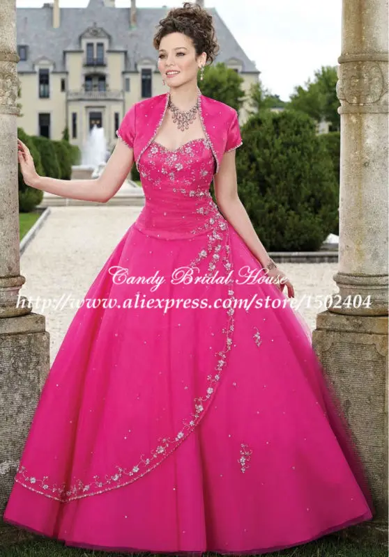 simple gown with jacket