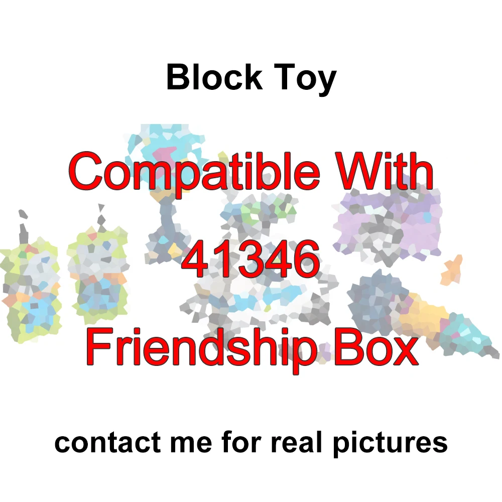 

Fit Friends 41346 Friendship Box Set Princess figures Robot Accessories 631pcs Building Blocks Toys For Children Gifts