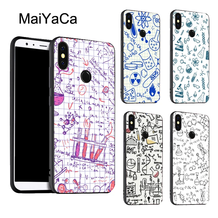 Наука Che mi промышленности формул для POCO X3 F2 Pro Чехол Red Note 9 7 8 9S 8T 9A 9C Mi 10 Lite 9T