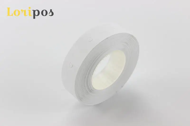 

Double-line Pricing Gun White Label Refills 23x16mm Two Lines Labeller Price Labeler #6600 Shop Tag Sticker Roll Paper Labels
