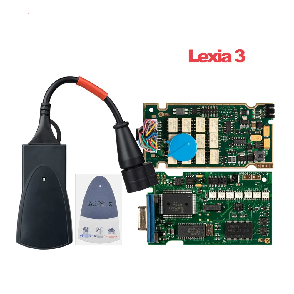 Lexia 3 полный чип Diagbox 7 83 OBD2 Авто сканер 921815C Lexia3 PP2000 для Citroen/peugeot диагностический
