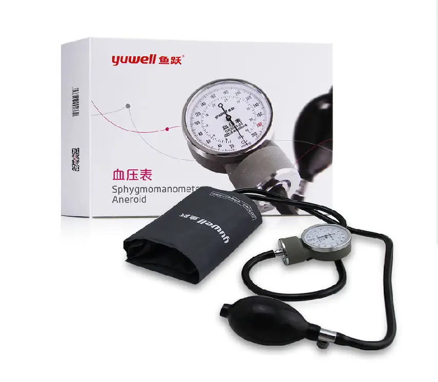 YUWELL aneroid sphygmomanometer manual blood pressure monitors watches blood pressure meter