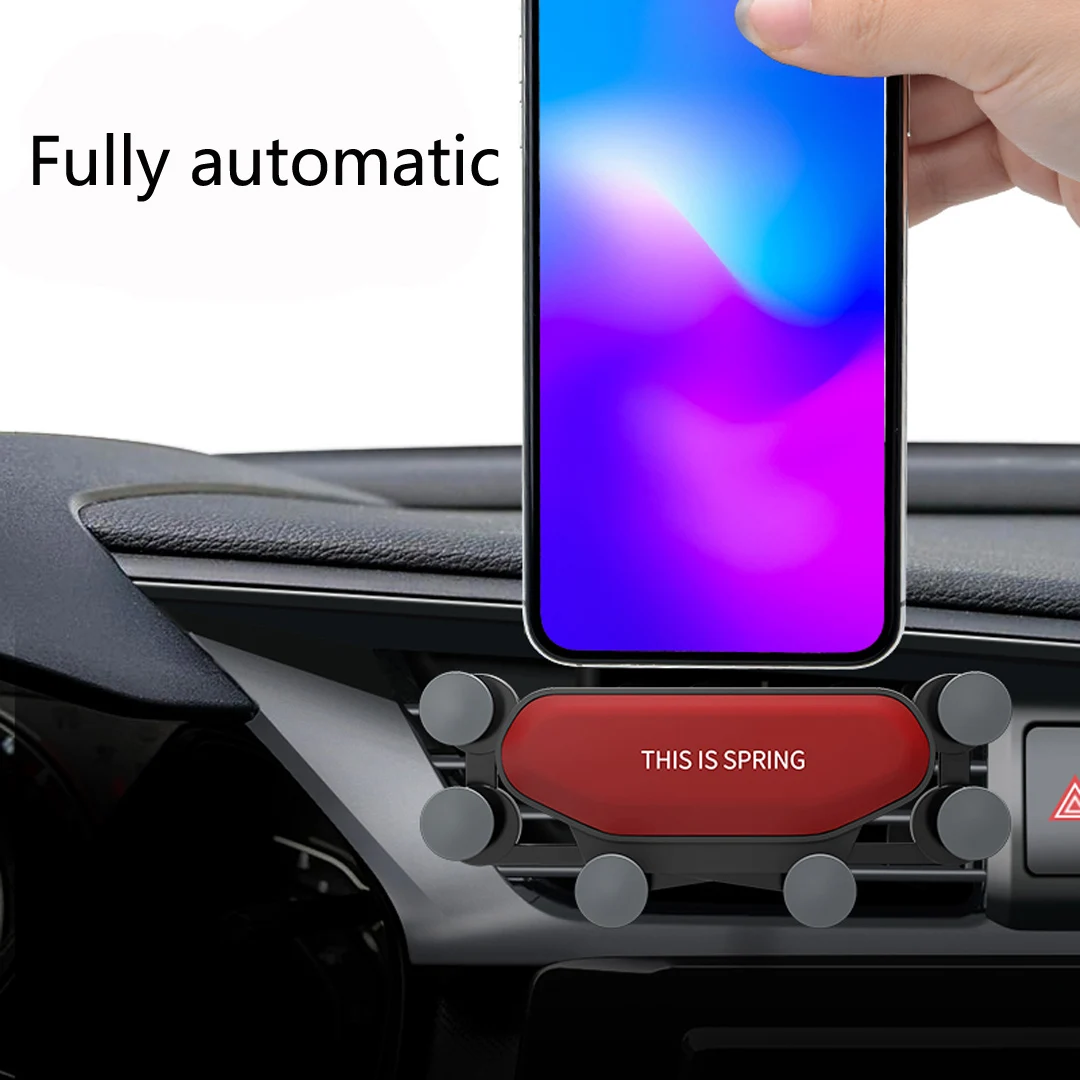 

Gravity Universal Car phone Holder For iphone Max Samsung in Car Air Vent Mount Car Holder For Xiaomi Huawei Mobile Phone Stand