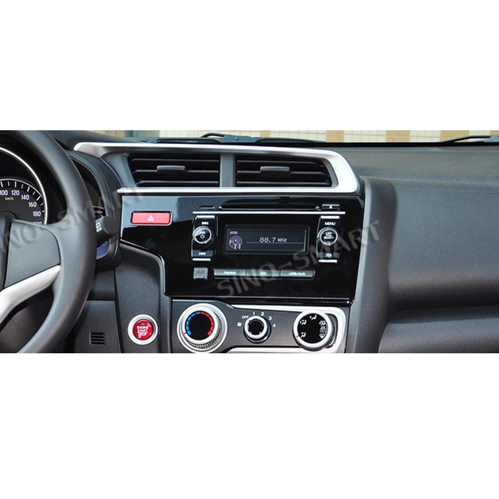 Excellent Sinosmart  Android 8.1 2Din IPS/QLED 2.5D screen car gps radio navigation player for Honda Fit 2008-2014 2