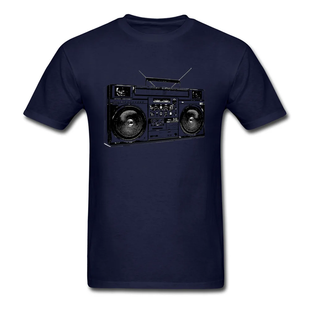 Boom Box Times Family Short Sleeve T Shirt April FOOL DAY O Neck Cotton Men Top T-shirts Family T-shirts 2018 New Fashion Boom Box Times navy