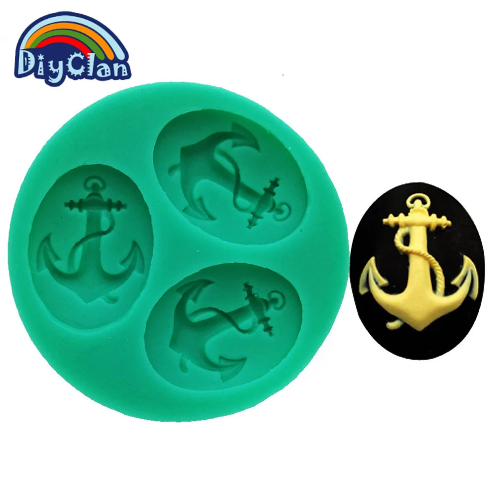 DIY silicone mold for cake decorating tools Pirate Ship fondant molds mini chocolate candy mould baking soap F0360CM35 | Дом и сад