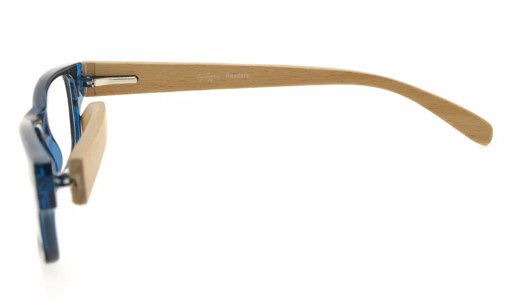 R132 пружинные петли Eyekepper деревянные руки очки для чтения для мужчин и женщин+ 0,00-+ 4,00