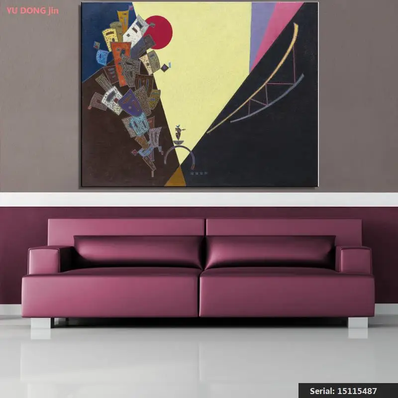 Wassily Kandinsky абстрактная масляная живопись рисование искусство распыление холст