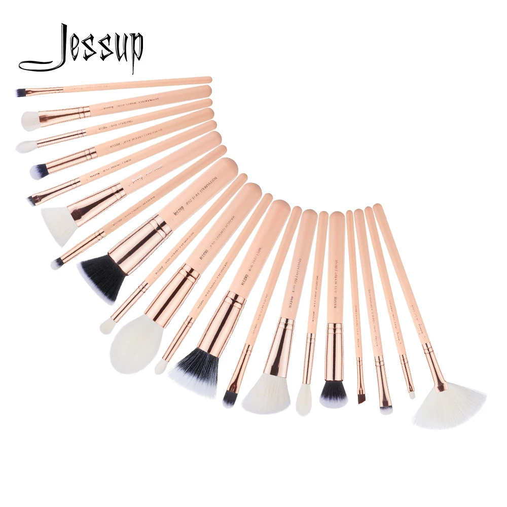 

Jessup brushes 20pcs Makeup Brushes Set maquiagem profissional completa Powder Eyeshadow Foundation Finish Brushes T442