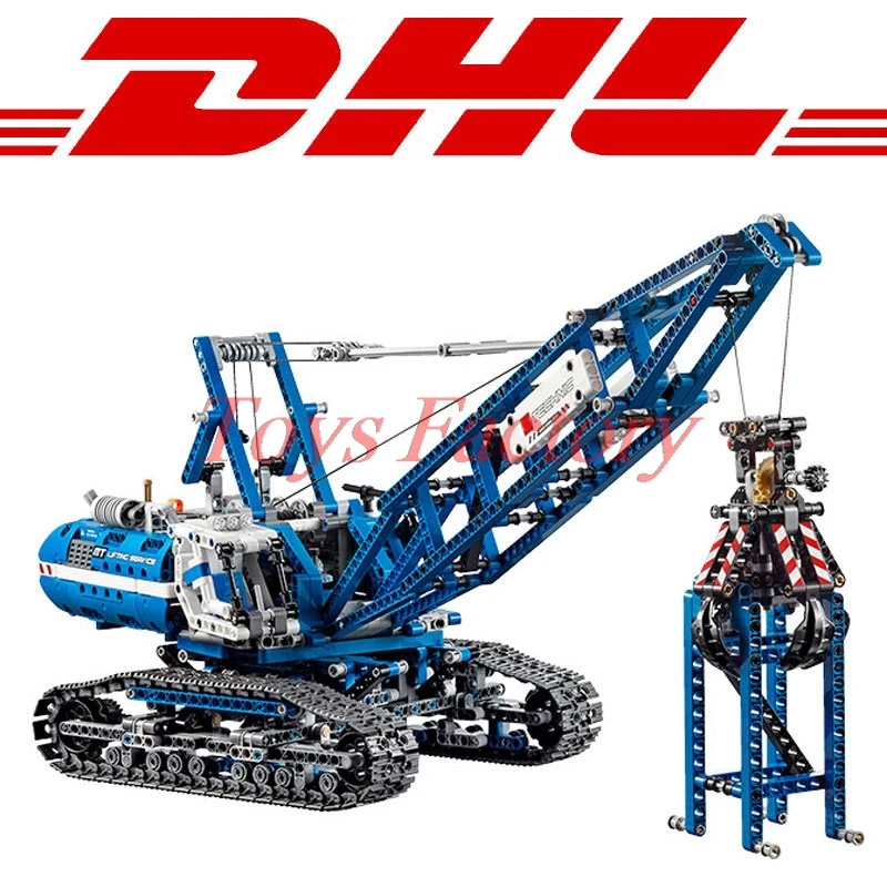 

LEPIN 20010 Genuine Technic Mechanical The Crawling Crane Set Building Blocks Bricks Educational Toys Clone 42042