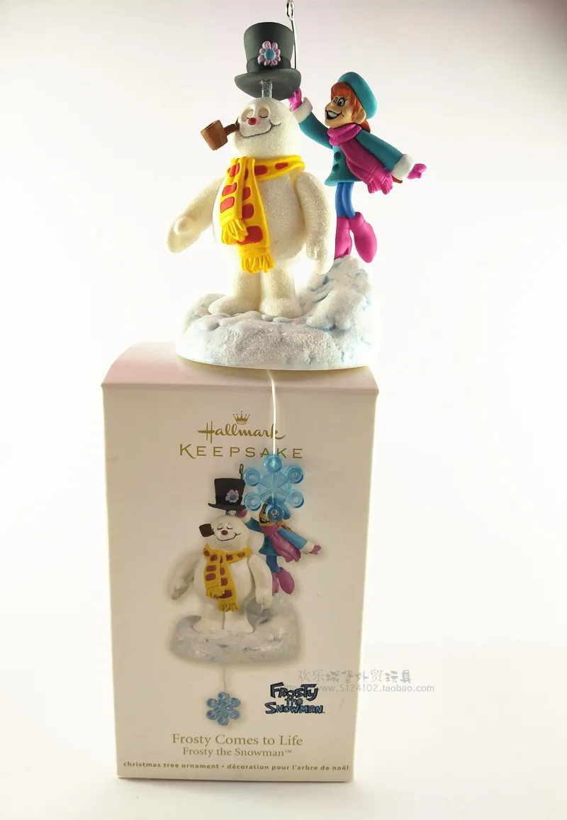 1 шт. морозный оживает Морозный Снеговик фигурка Рождественская елка орнамент игрушки
