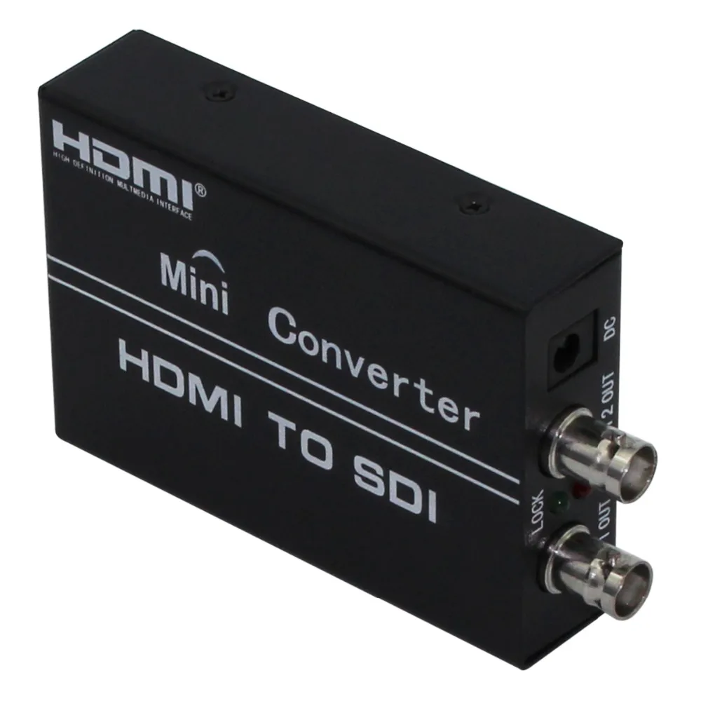 

2018 New Style HDMI To SDI Converter Full HD 1080P Works with HDMI 1.3c&HDCP Two SDI Ourptut Free Shipping