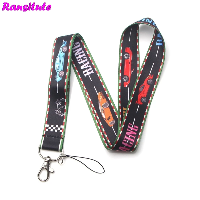 

Ransitute R368 Car Runway keys ID Card Gym Mobile Phone Straps USB badge Holder DIY Phone Hang Rope Lanyard