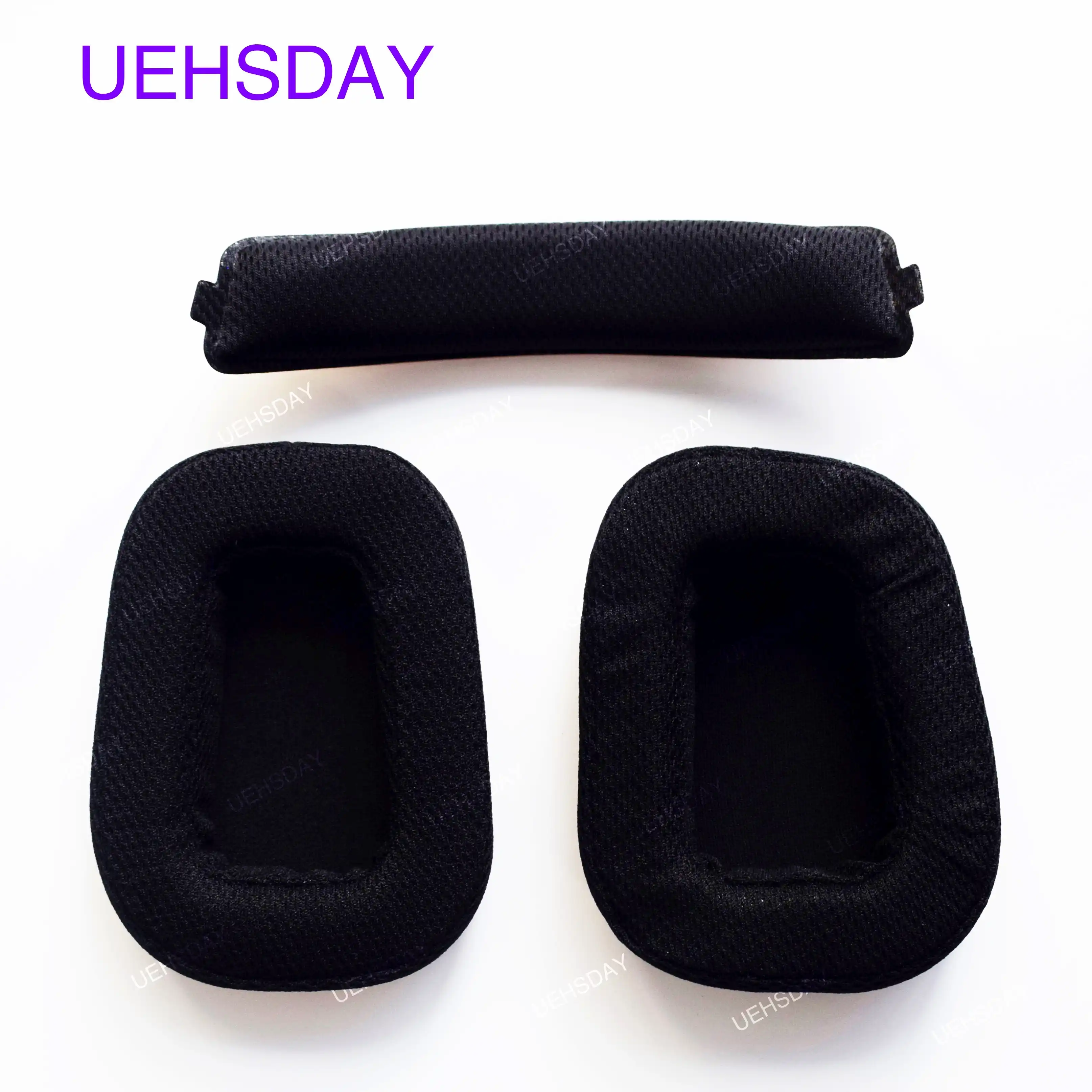 イヤークッションスペアイヤーマフとヘッドバンド交換ロジクールと互換性 G633 G933 G533 G231 ヘッドフォンヘッドセット イヤホン用アクセサリー Aliexpress