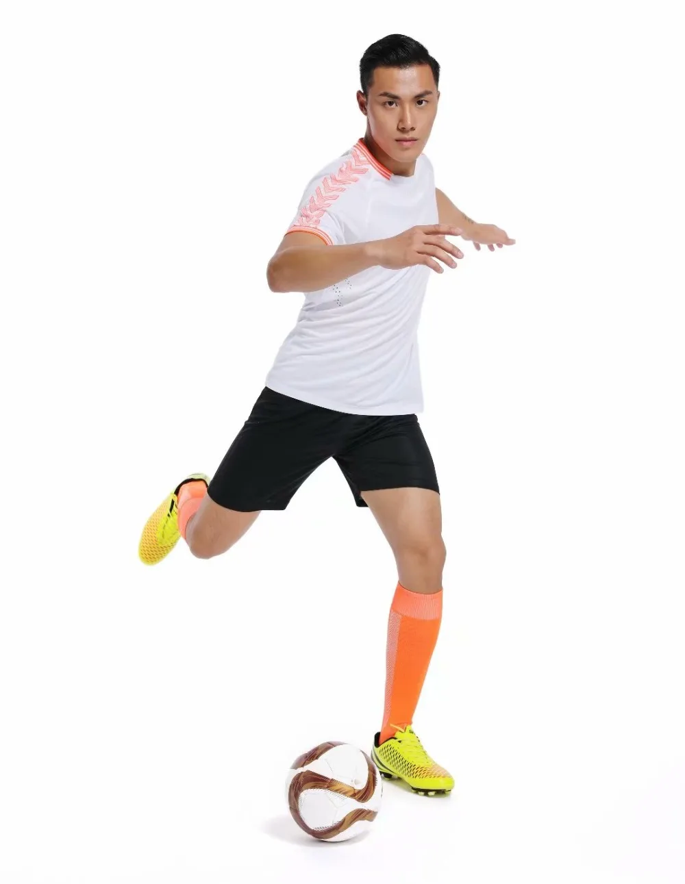 Летняя футбольная тренировочная форма для взрослых мальчиков и девочек, индивидуальный футбольный набор DIY 5 цветов, высокое качество, футбольная рубашка производитель